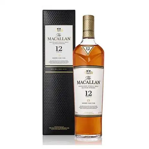 威士忌】麦卡伦12年单一麦芽苏格兰威士忌macallan【正品 价格 图片】