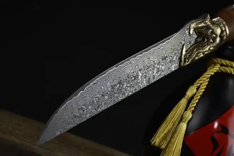 02851大马士革螭龙剔骨刀b