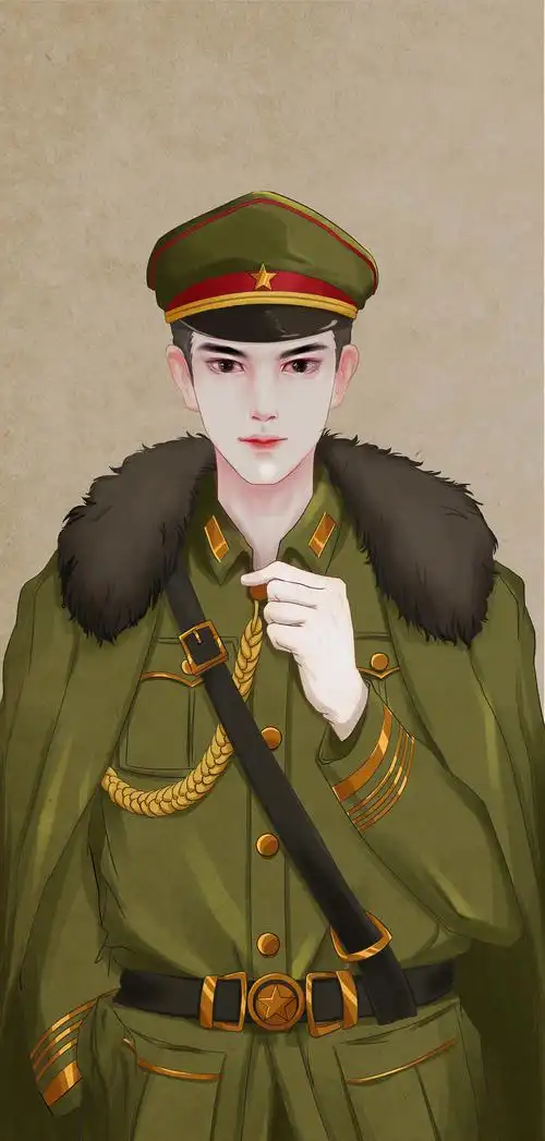 个印记10举报6分享原创作品插画商业插画军阀旗袍虾小妖虾小妖表情04