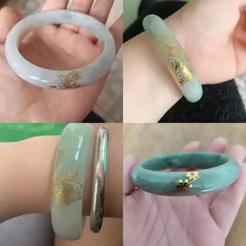 手镯瑕疵修补无痕断裂包边贴修复翡翠翠玉裂纹手镯