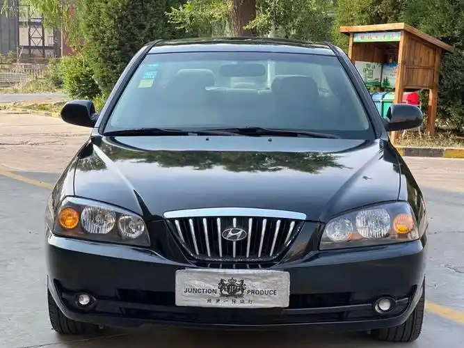 2006年北京现代伊兰特.1.8黄金排量.真皮座椅天窗.