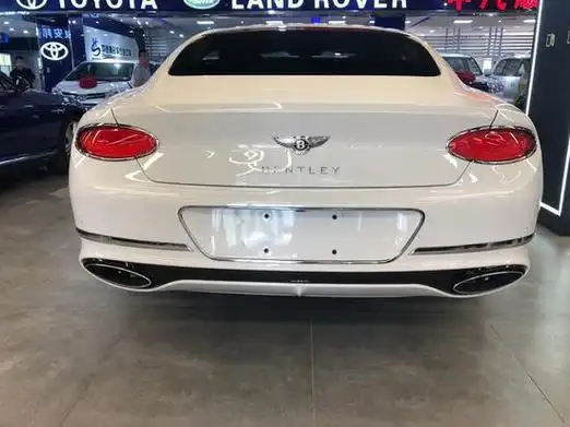 宾利欧陆gt白色硬顶轿跑最低报价295万起