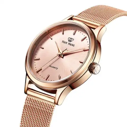 天王表tianwang手表女时尚潮流简约女表细带防水石英表精致小米带女士