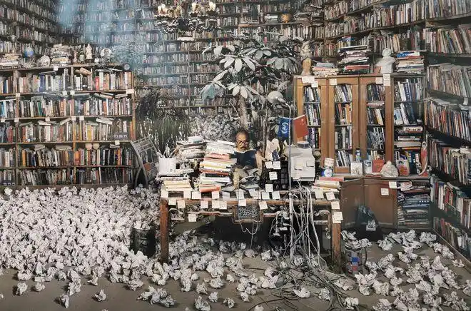 翕兮·遇见艺术 | 发型最炸的艺术家——王庆松:在希望的田野上|摄影