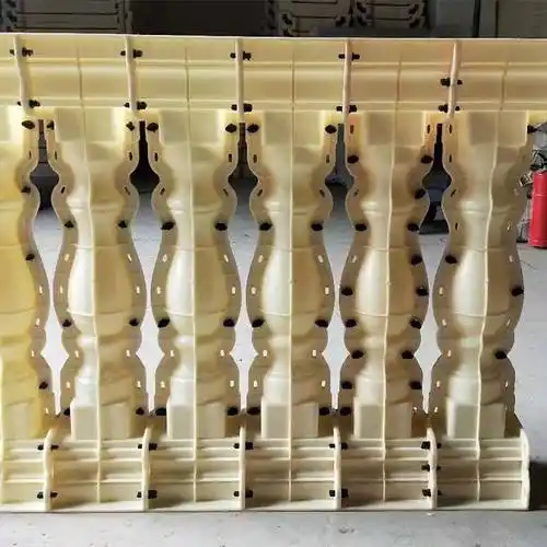 栏杆柱模具 花瓶柱模具厂家 水泥栏杆模具机器价钱