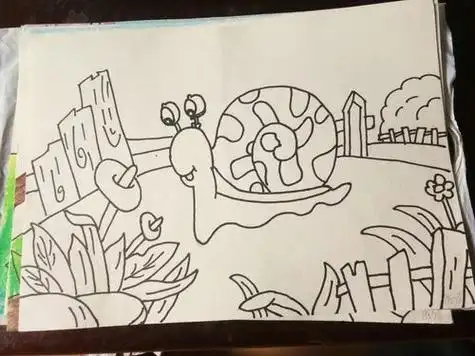 幼师简笔画整幅画 简笔画图片大全-普车都