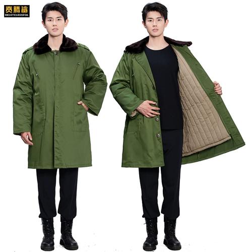 老款军大棉袄大衣男冬季加厚保暖军棉衣女短款绿色老式军大衣棉服