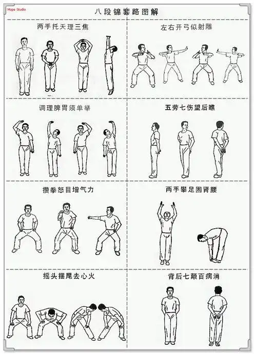 健身气功八段锦