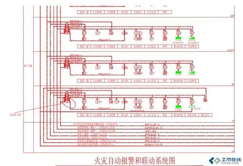 消防报警系统接线