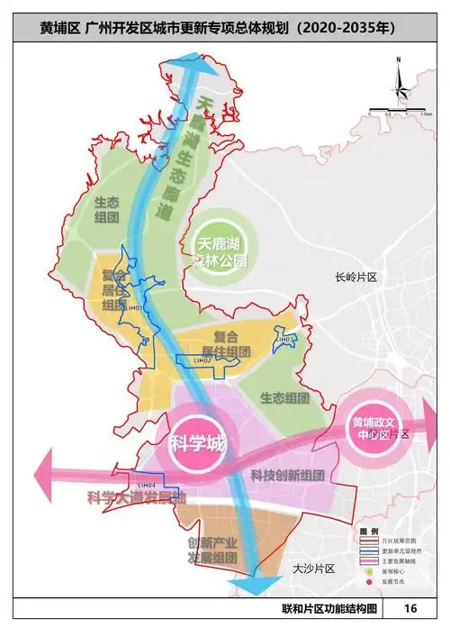 黄埔区广州开发区城市更新专项总体规划20202035年