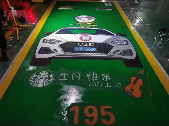 车位彩绘涂鸦,真的够潮吗?