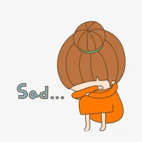 伤心卡通人物