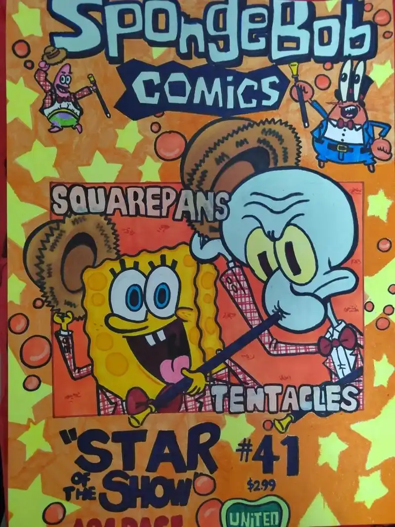 海绵宝宝英语海报