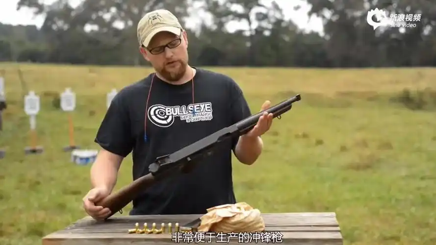 外国枪械高手测评美国汤姆逊m1a1冲锋枪