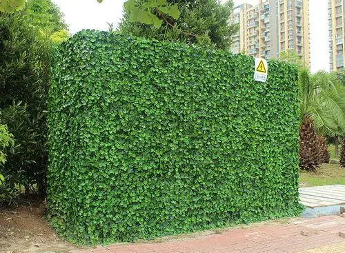 仿真植物装饰的室外市政变电箱