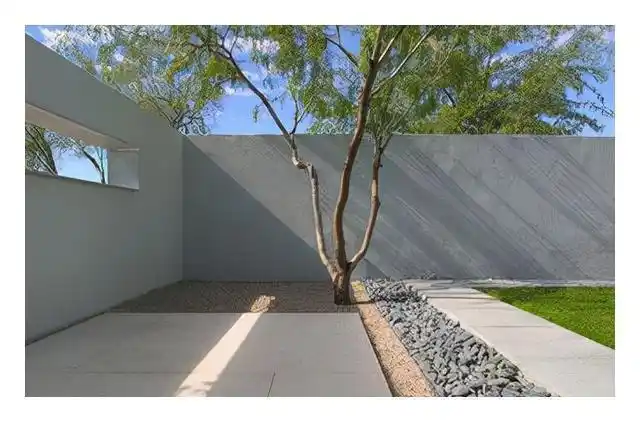 30款现代简约风格围墙案例做法好看又实用做院子就选它