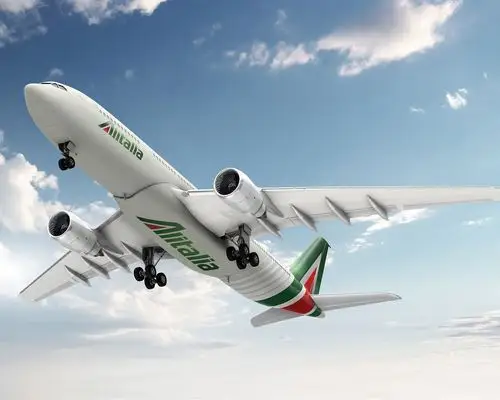 a-330空中客机飞机,底视图,意大利 iphone 壁纸