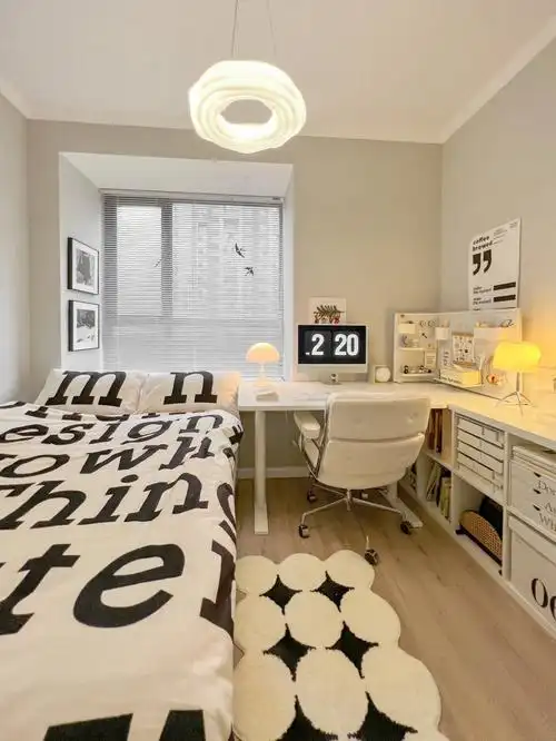 小房间住起来也超舒服～-关于我的房间:我的房间只有8平米,尺寸3