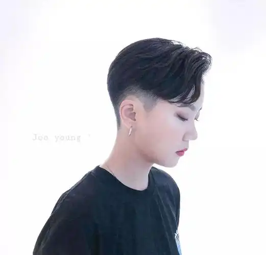 碎发帅气不失可爱,搭配简单的着装气质立显,这样的中性风短发你喜欢吗