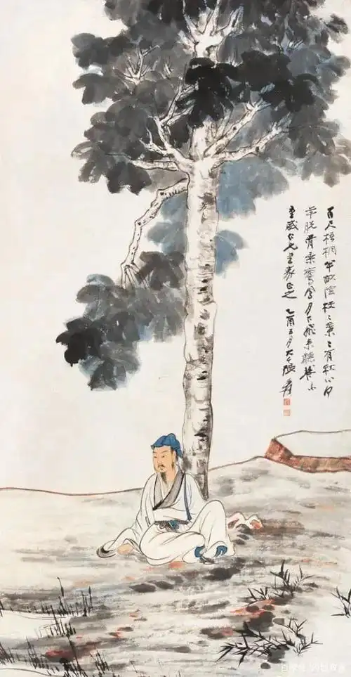 国画大师|张大千人物画欣赏