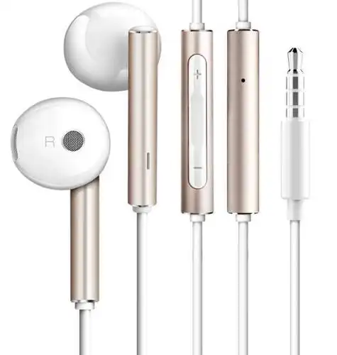 三键线控 半入耳式耳机 多出音孔