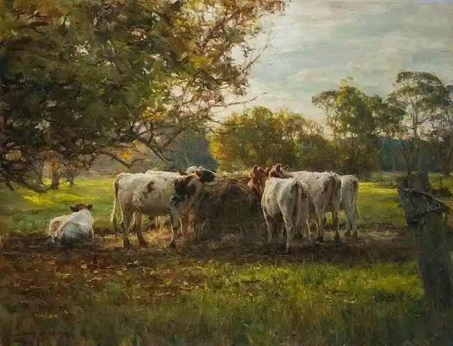 风景油画50幅真美