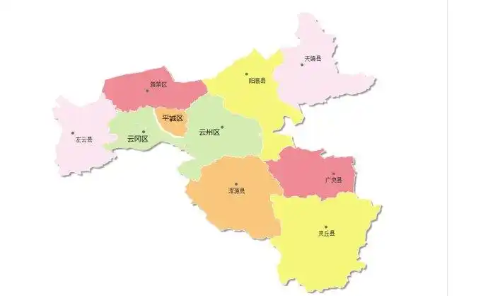 同意撤销大同县,设立大同市云州区,以原大同县的行政区域为云州区的