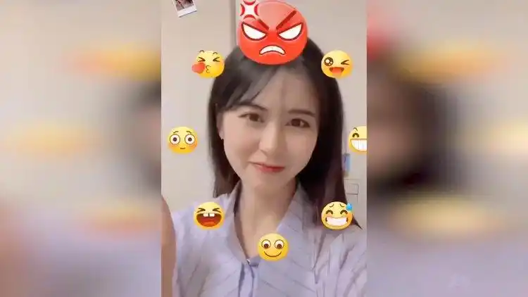 超可爱的小姐姐,表情包模仿秀,爱了爱了