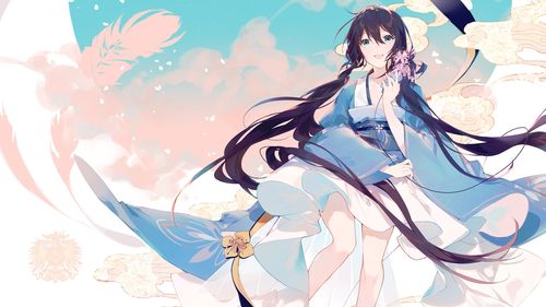 动漫二次元插画少女壁纸6