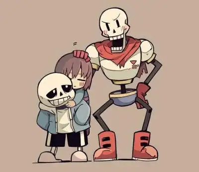 undertale——sans&frisk&papyrus