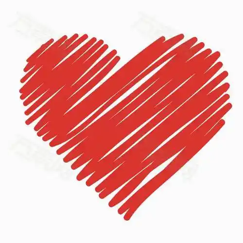 爱心简笔画 爱心简笔画彩色