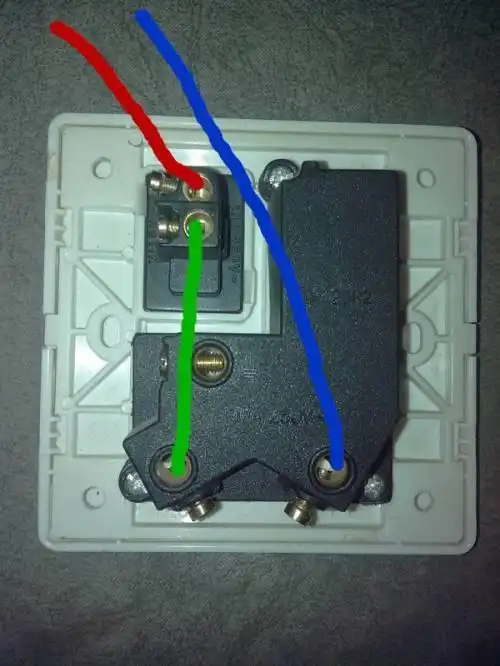 开关控制电灯~!墙里只有两根线(火线,零线)单开关单灯怎么接线?