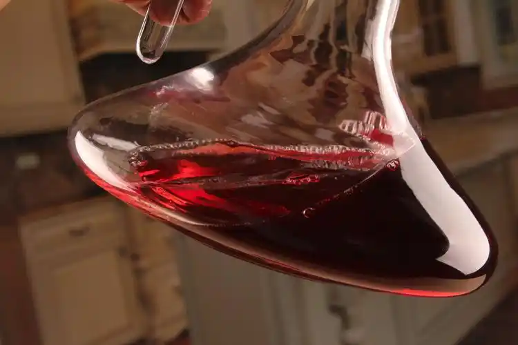 红酒醒酒器_无铅水晶醒酒器斜口醒酒器7把醒