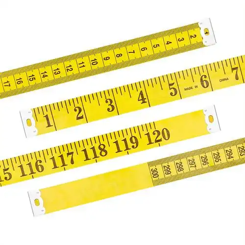 best price 120 inch double scale soft tape measu