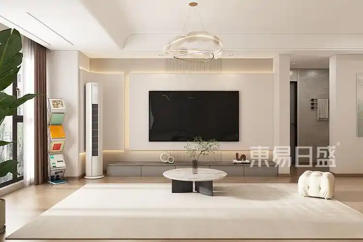 昆仑御120平米现代简约装修设计效果图