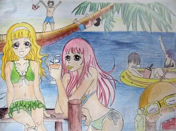 漫画考级1至10级作品示范文旅部艺术发展中心美术考级