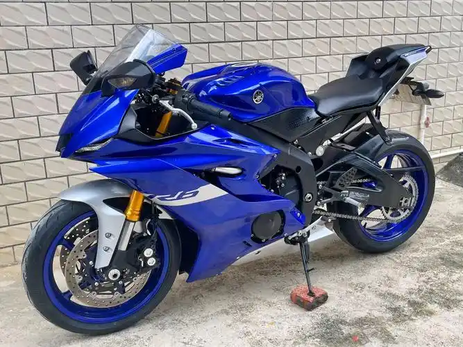 到货纯90 17年新款雅马哈r6 加拿大版本 ,整车原版原灯 - 抖音