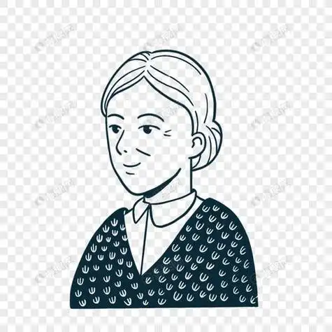 了妈妈老了简笔画