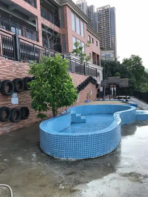 紫瑞花园幼儿园戏水池开放啦!