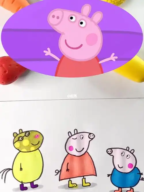 小猪佩奇简笔画