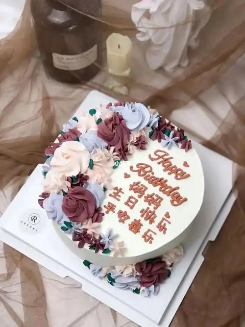 妈妈生日蛋糕款