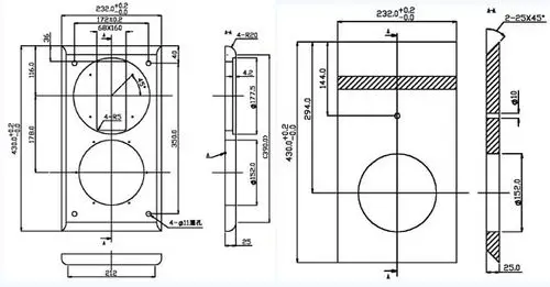 惠威swansm12音箱图纸