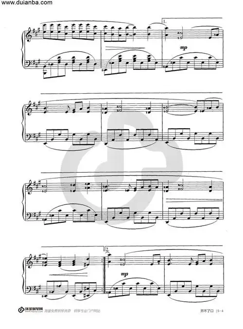 钢琴谱周杰伦钢琴曲改编开不了口