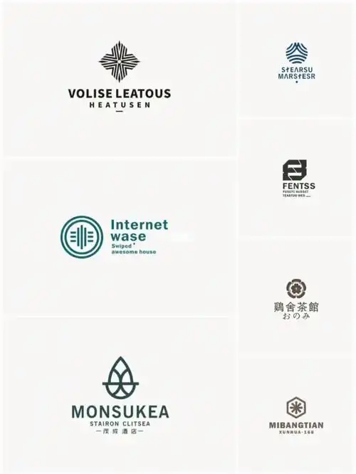 简约大气创意英文品牌logo设计