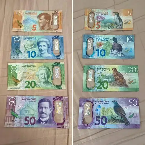 纸币收藏之新西兰元nzd