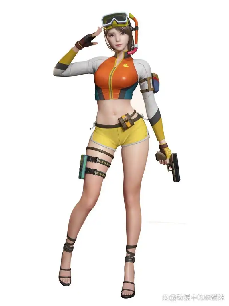 每天认识一个cf女角色---零-水下丽影(22)