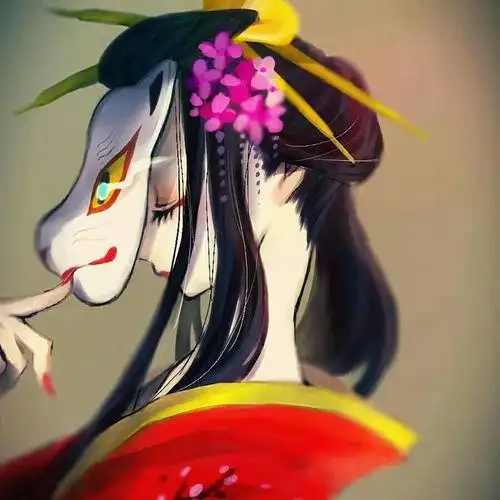 古风狐狸面具头像女生 - 搜狗图片搜索