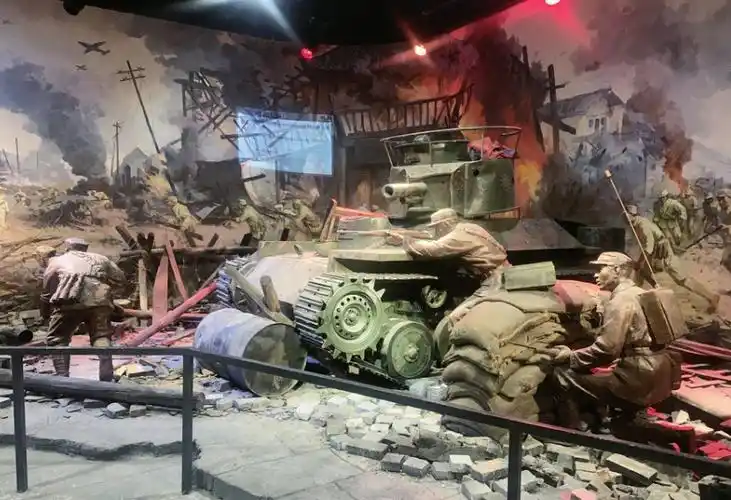 「百场红色自驾」济南战役纪念馆-趵突泉公园-解放阁-黑虎泉1日游