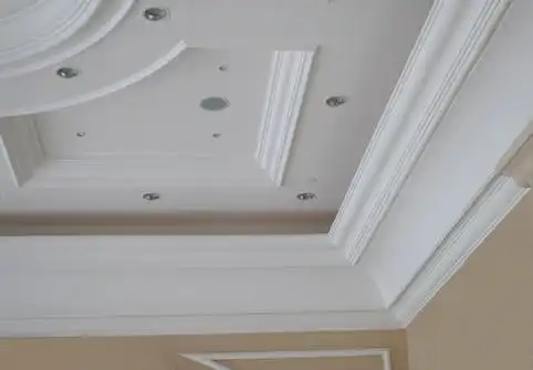 为匹配的石膏角设计装饰石膏石膏边