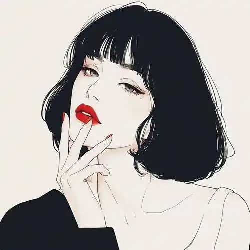 又美又飒的女生头像!